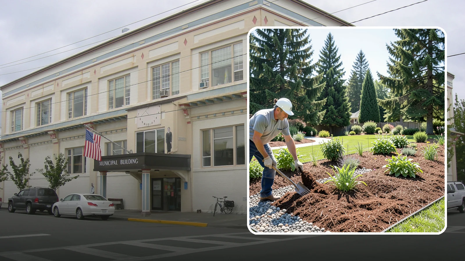 Mulch Replacement in Anacortes, Skagit County, WA - Full removal and reinstall of organic mulch to rebuild healthy, moisture-balanced beds.