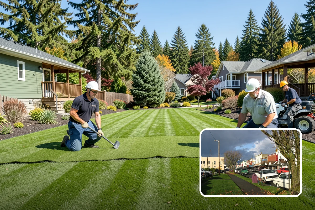 Mulch Replacement in Arlington, Snohomish County, WA - Rebuilds soil structure as the fresh organic layer decomposes