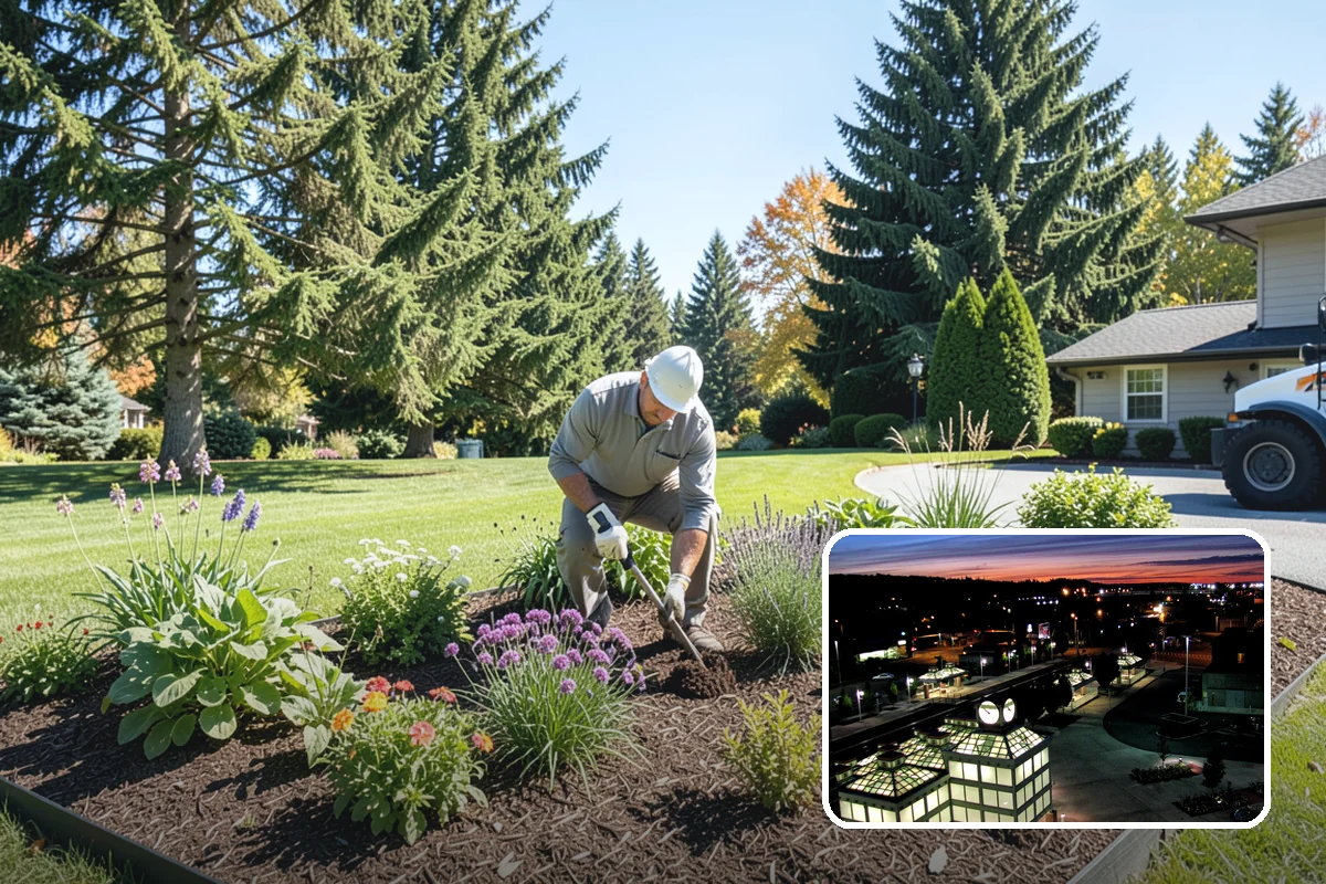Mulch Replacement in Auburn, King County, WA - Rebuilds soil structure as the fresh organic layer decomposes