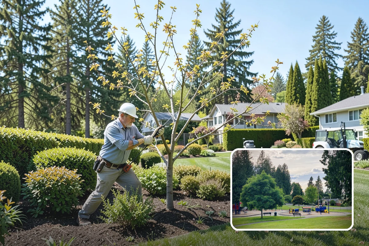 Mulch Replacement in Bonney Lake, Pierce County, WA - Rebuilds soil structure as the fresh organic layer decomposes