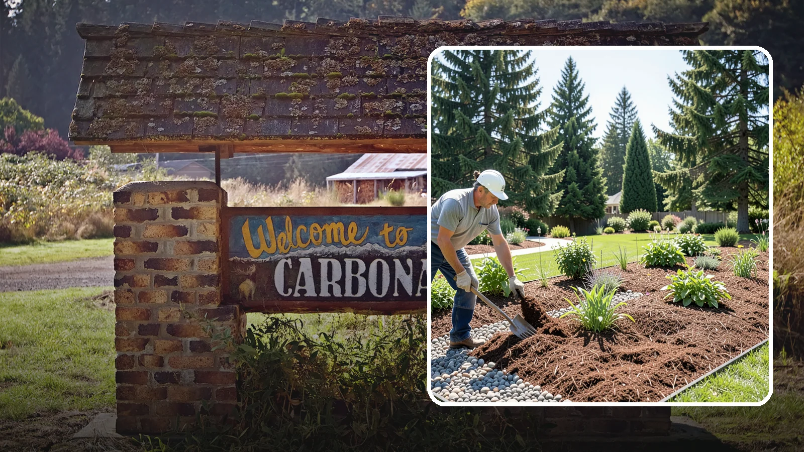 Mulch Replacement in Carbonado, Pierce County, WA - Full removal and reinstall of organic mulch to rebuild healthy, moisture-balanced beds.