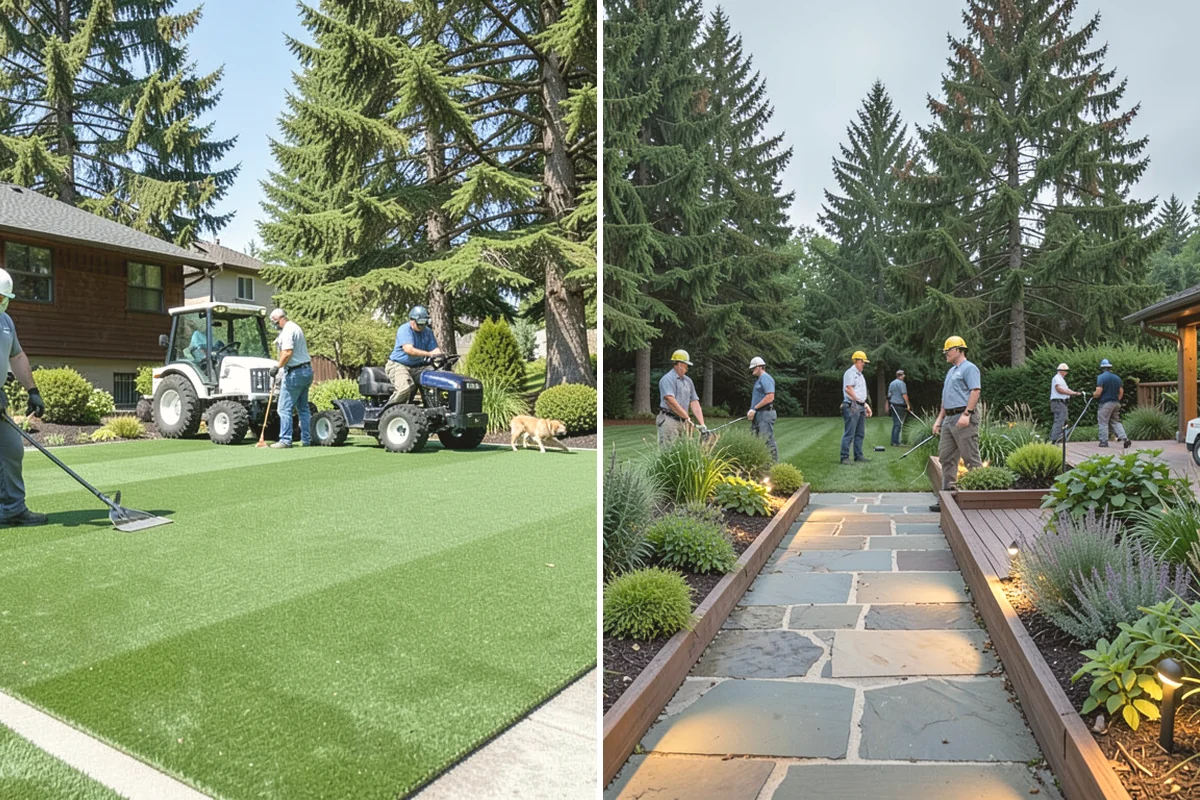 Mulch Replacement in Carnation, King County, WA - Excavate and haul the fully decomposed old mulch