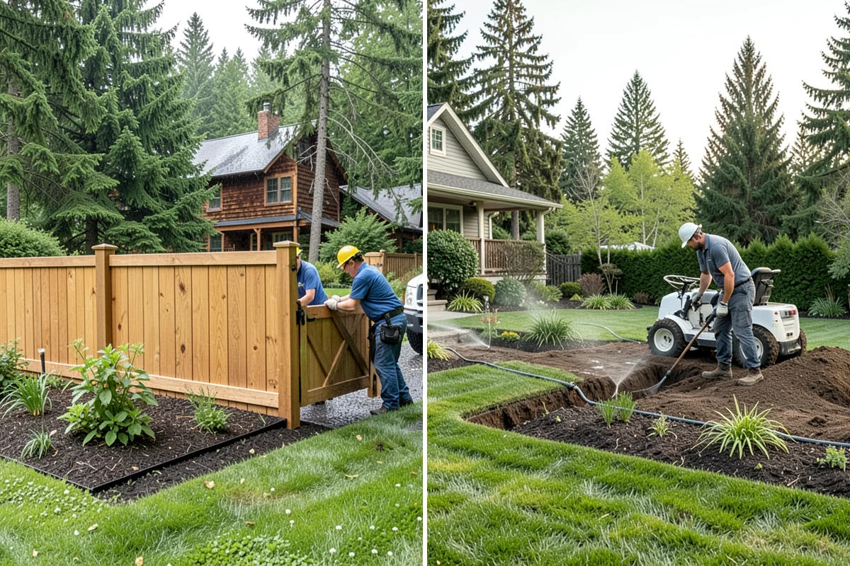 Mulch Replacement in Clyde Hill, King County, WA - Excavate and haul the fully decomposed old mulch
