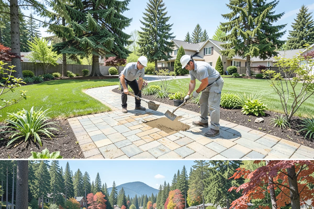 Mulch Replacement in Covington, King County, WA - Late spring is prime, once soil has warmed and drained, though a fall installation also shields roots ahead of the first hard...