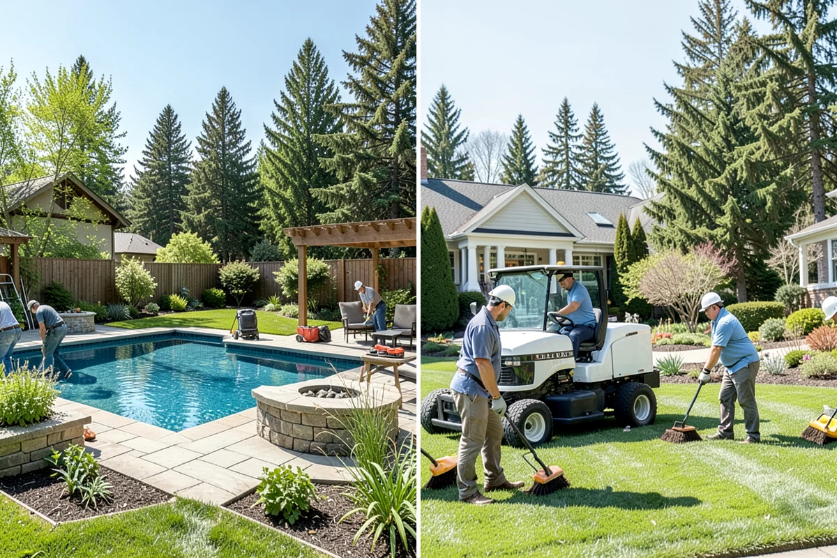 Mulch Replacement in DuPont, Pierce County, WA - Excavate and haul the fully decomposed old mulch