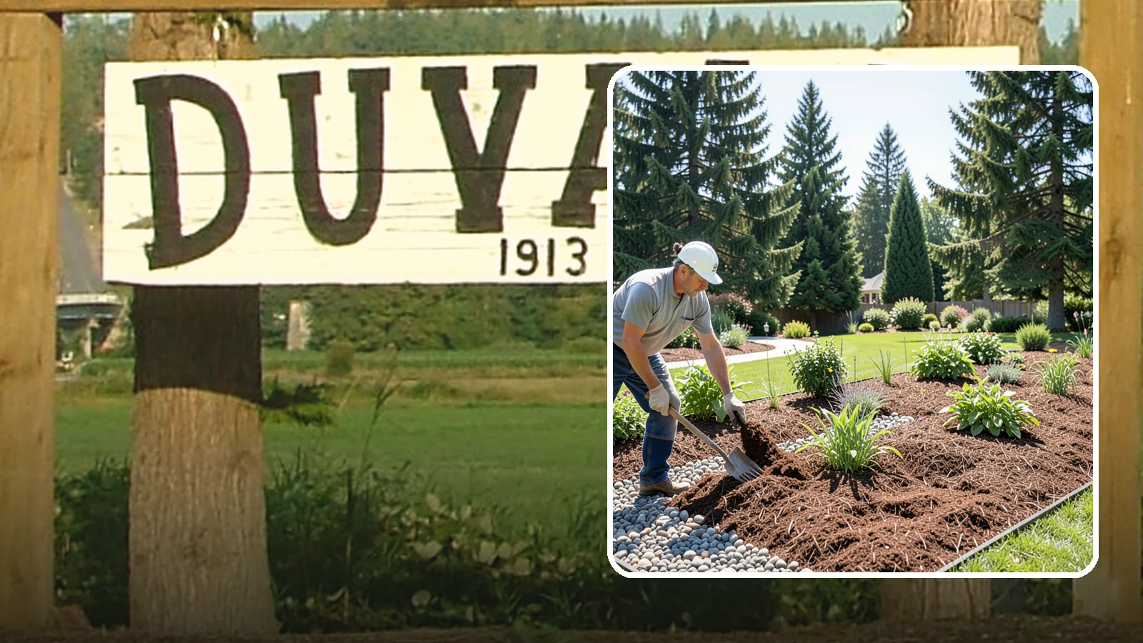 Mulch Replacement in Duvall, King County, WA - Full removal and reinstall of organic mulch to rebuild healthy, moisture-balanced beds.