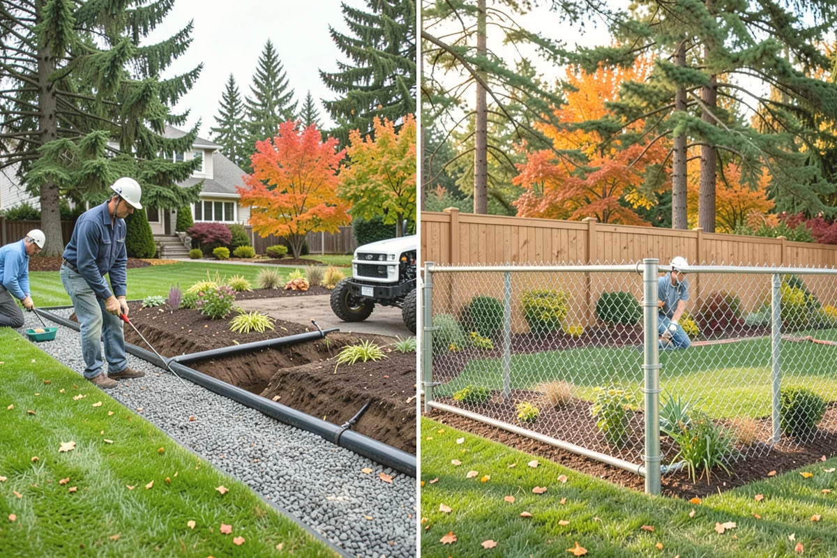Mulch Replacement in Edgewood, Pierce County, WA - Excavate and haul the fully decomposed old mulch