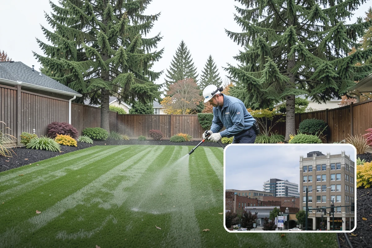 Mulch Replacement in Everett, Snohomish County, WA - Rebuilds soil structure as the fresh organic layer decomposes