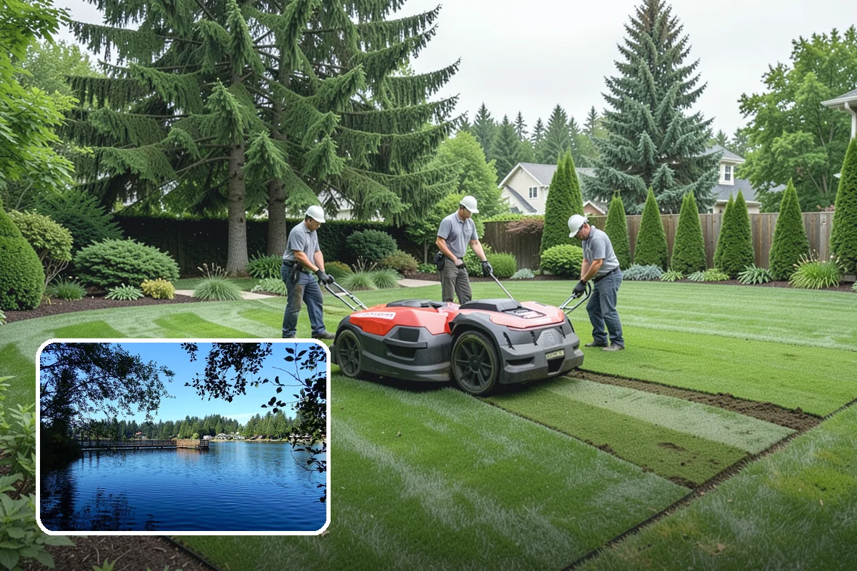 Mulch Replacement in Federal Way, King County, WA - Rebuilds soil structure as the fresh organic layer decomposes