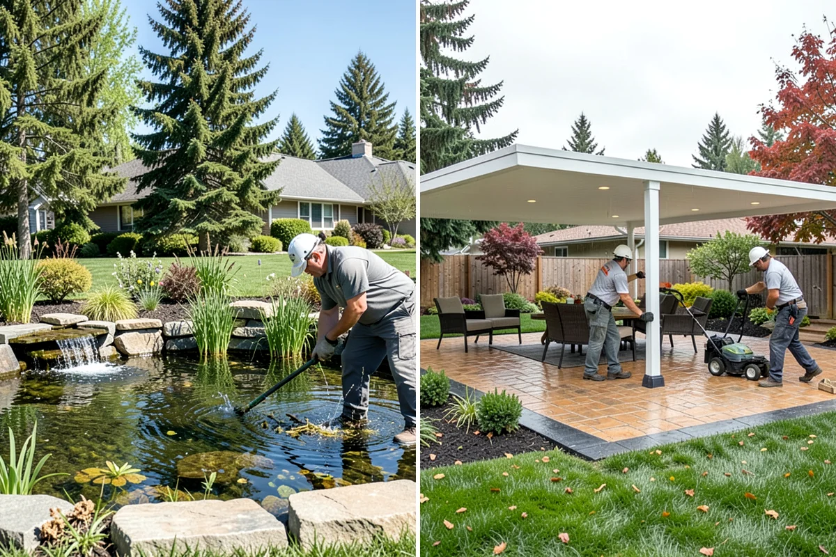 Mulch Replacement in Gig Harbor, Pierce County, WA - Excavate and haul the fully decomposed old mulch