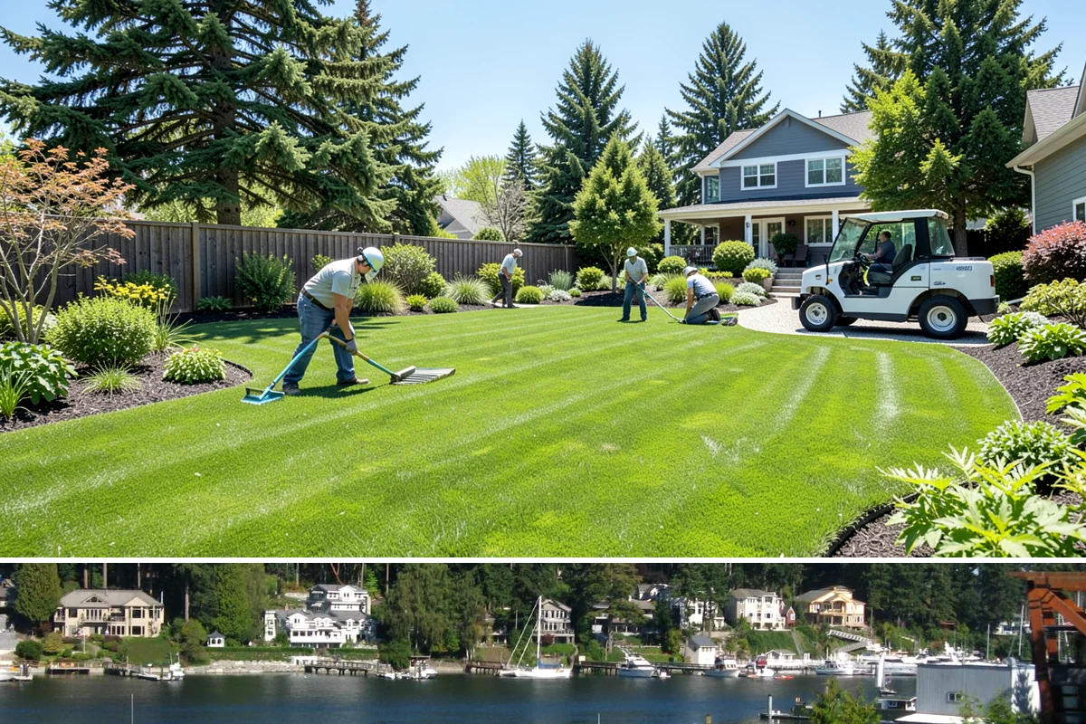 Mulch Replacement in Gig Harbor, Pierce County, WA - Late spring is prime, once soil has warmed and drained, though a fall installation also shields roots ahead of the first hard...