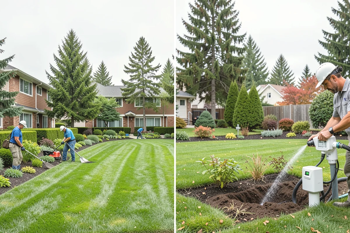 Mulch Replacement in Issaquah, King County, WA - Excavate and haul the fully decomposed old mulch