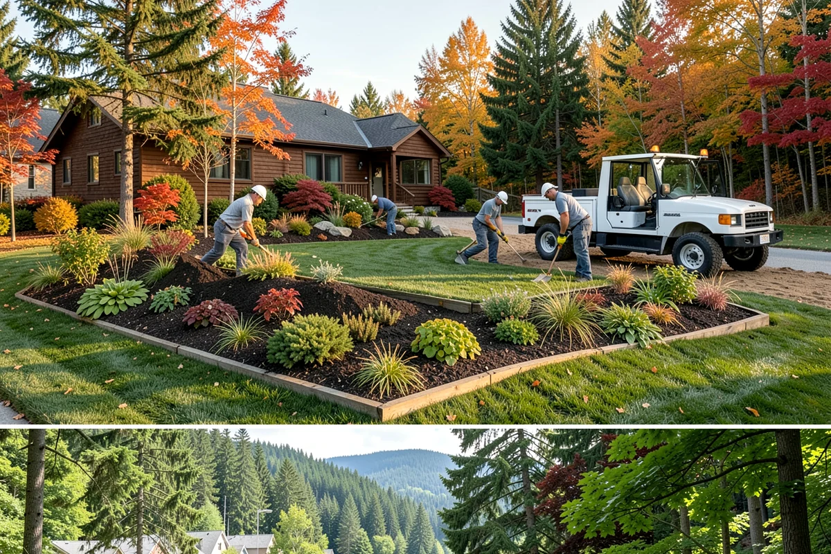 Mulch Replacement in Lake Forest Park, King County, WA - Late spring is prime, once soil has warmed and drained, though a fall installation also shields roots ahead of the first hard...