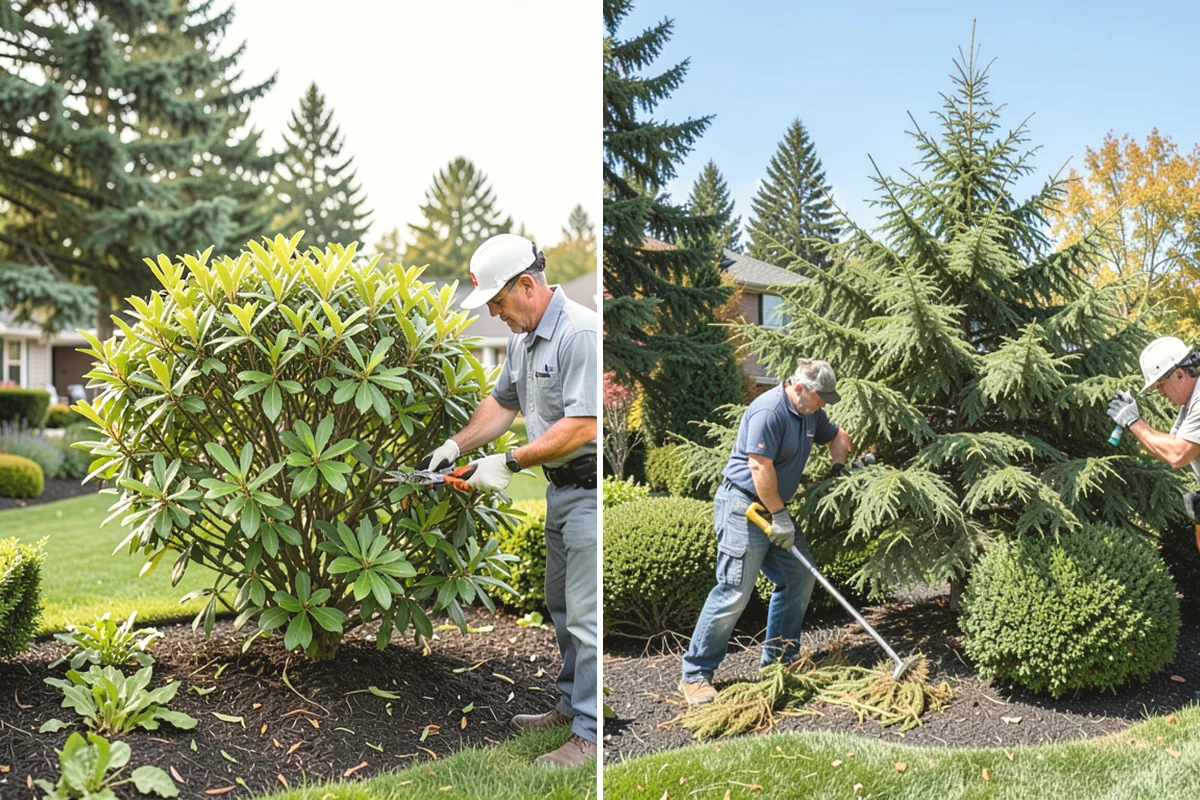 Mulch Replacement in Lake Stevens, Snohomish County, WA - Excavate and haul the fully decomposed old mulch