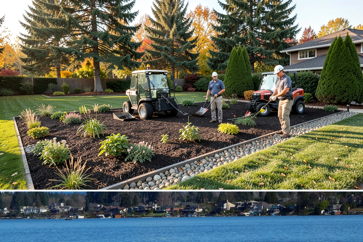 Mulch Replacement in Lake Stevens, Snohomish County, WA - Late spring is prime, once soil has warmed and drained, though a fall installation also shields roots ahead of the first hard...