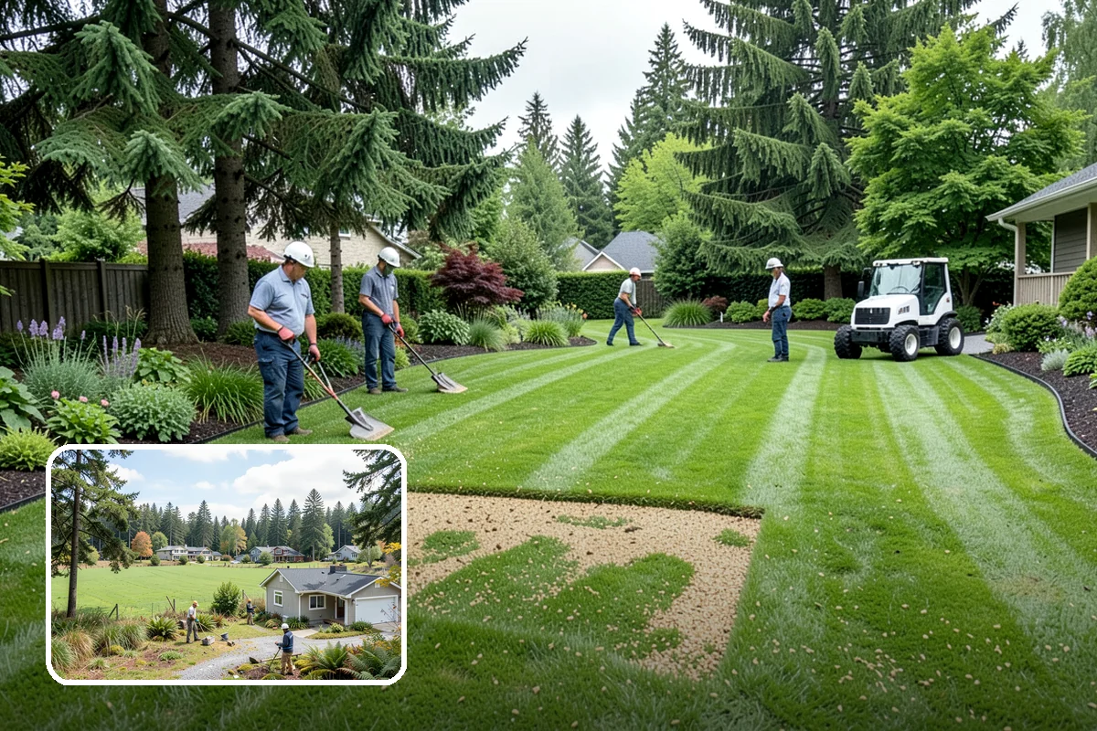 Mulch Replacement in Lyman, Skagit County, WA - Rebuilds soil structure as the fresh organic layer decomposes