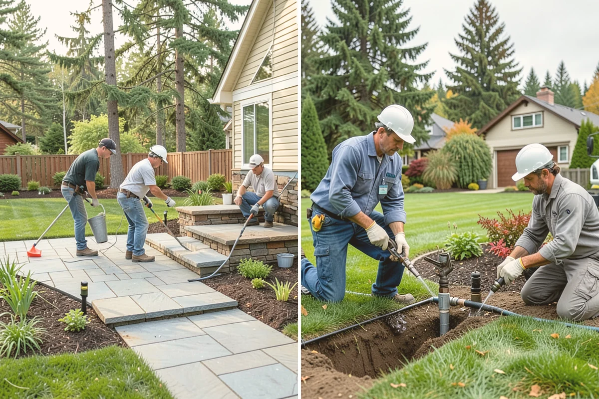 Mulch Replacement in Lynnwood, Snohomish County, WA - Excavate and haul the fully decomposed old mulch