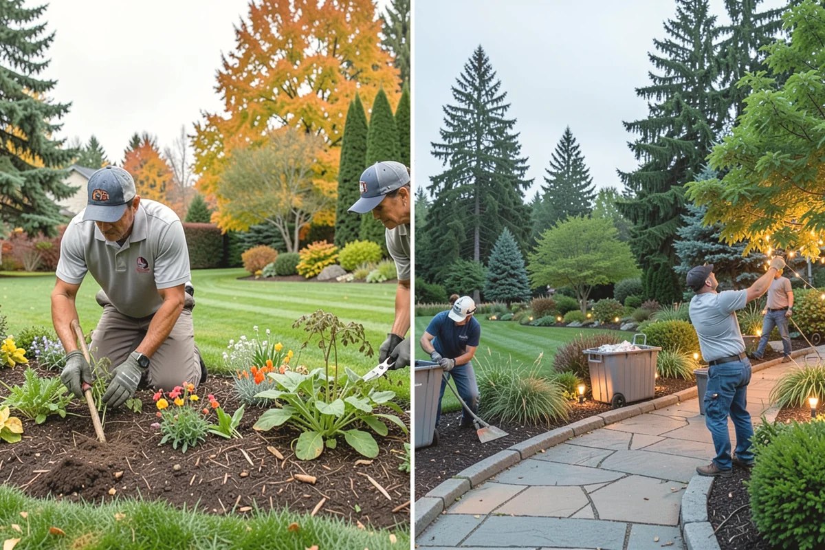 Mulch Replacement in Mill Creek, Snohomish County, WA - Excavate and haul the fully decomposed old mulch