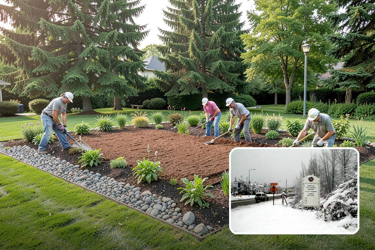 Mulch Replacement in Newcastle, King County, WA - Rebuilds soil structure as the fresh organic layer decomposes