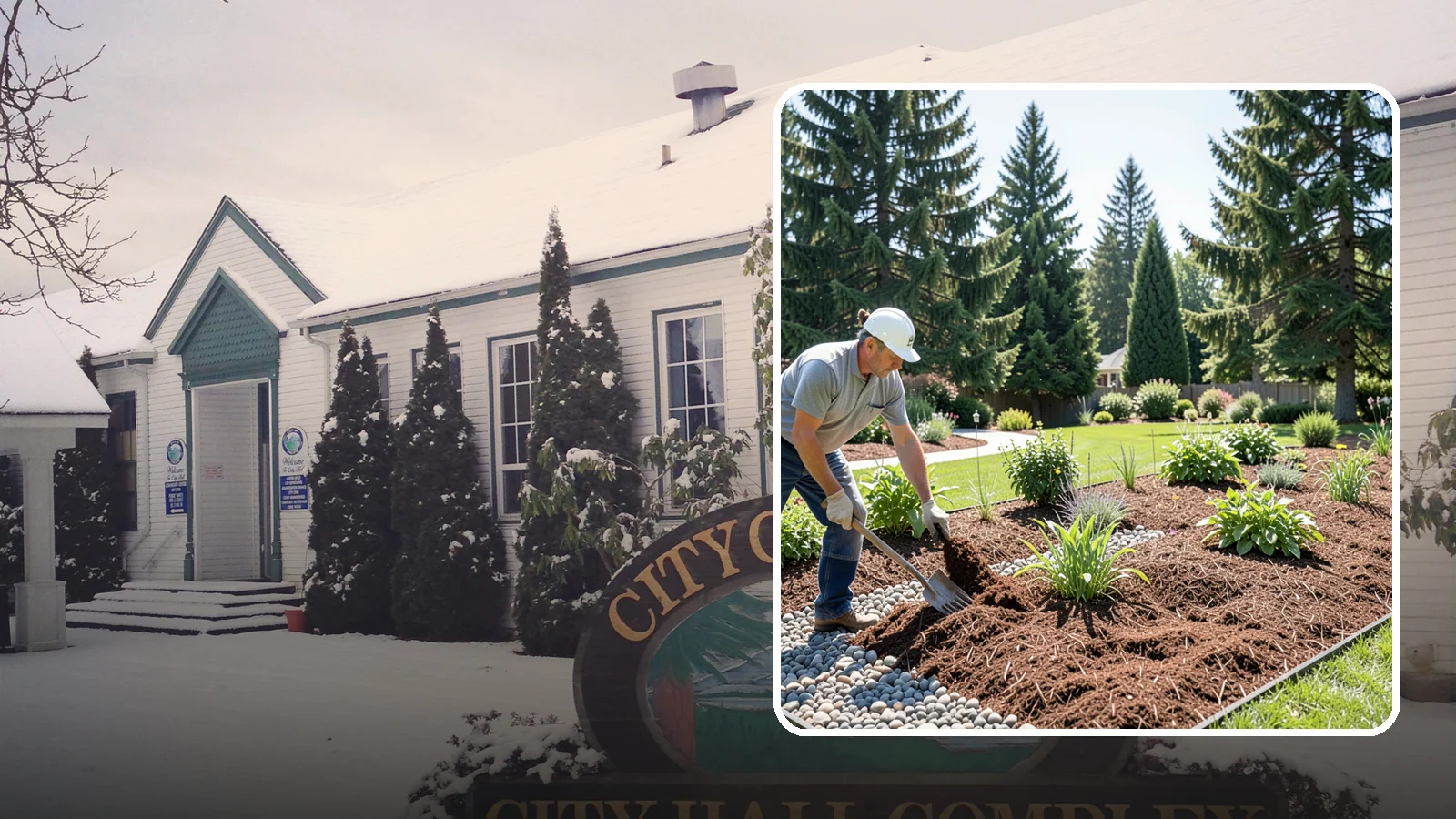 Mulch Replacement in Pacific, King County, WA - Full removal and reinstall of organic mulch to rebuild healthy, moisture-balanced beds.