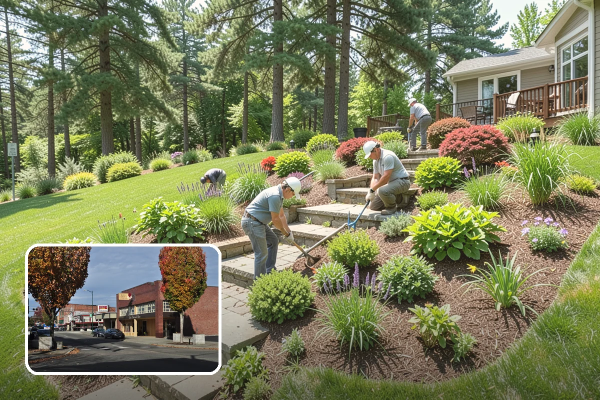 Mulch Replacement in Puyallup, Pierce County, WA - Rebuilds soil structure as the fresh organic layer decomposes