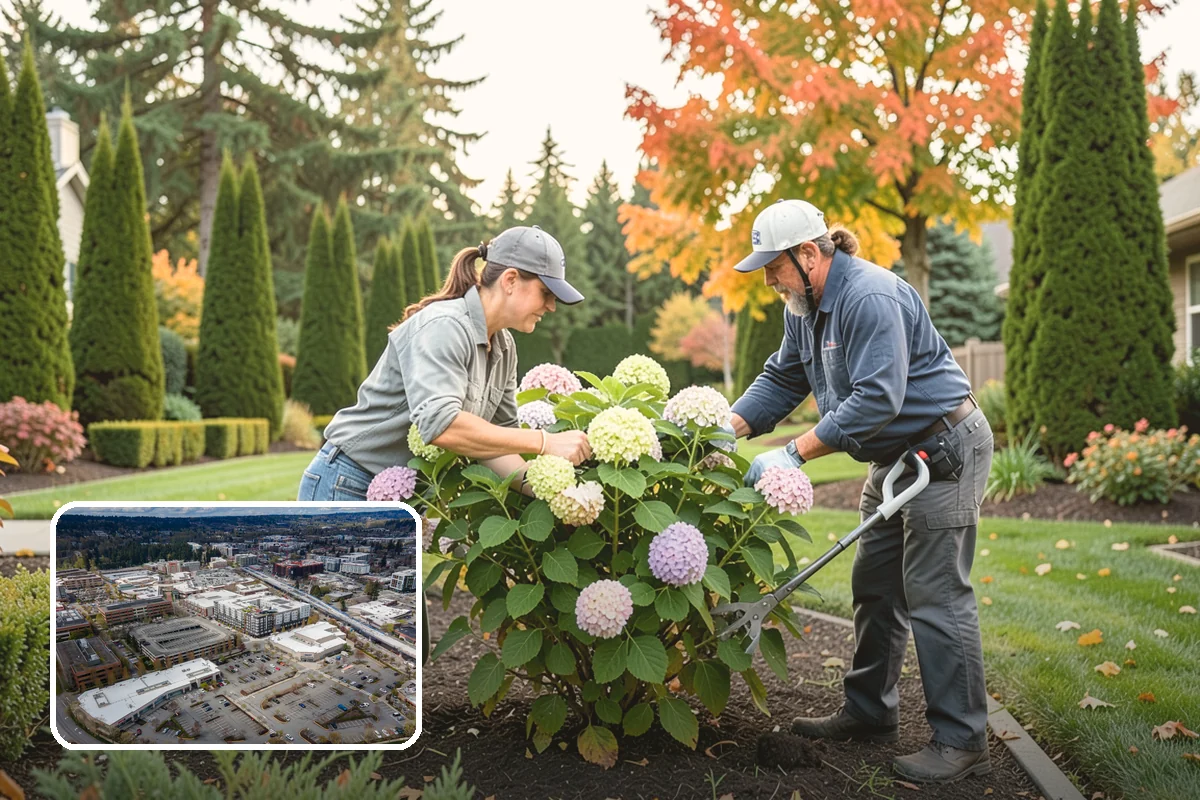 Mulch Replacement in Redmond, King County, WA - Rebuilds soil structure as the fresh organic layer decomposes