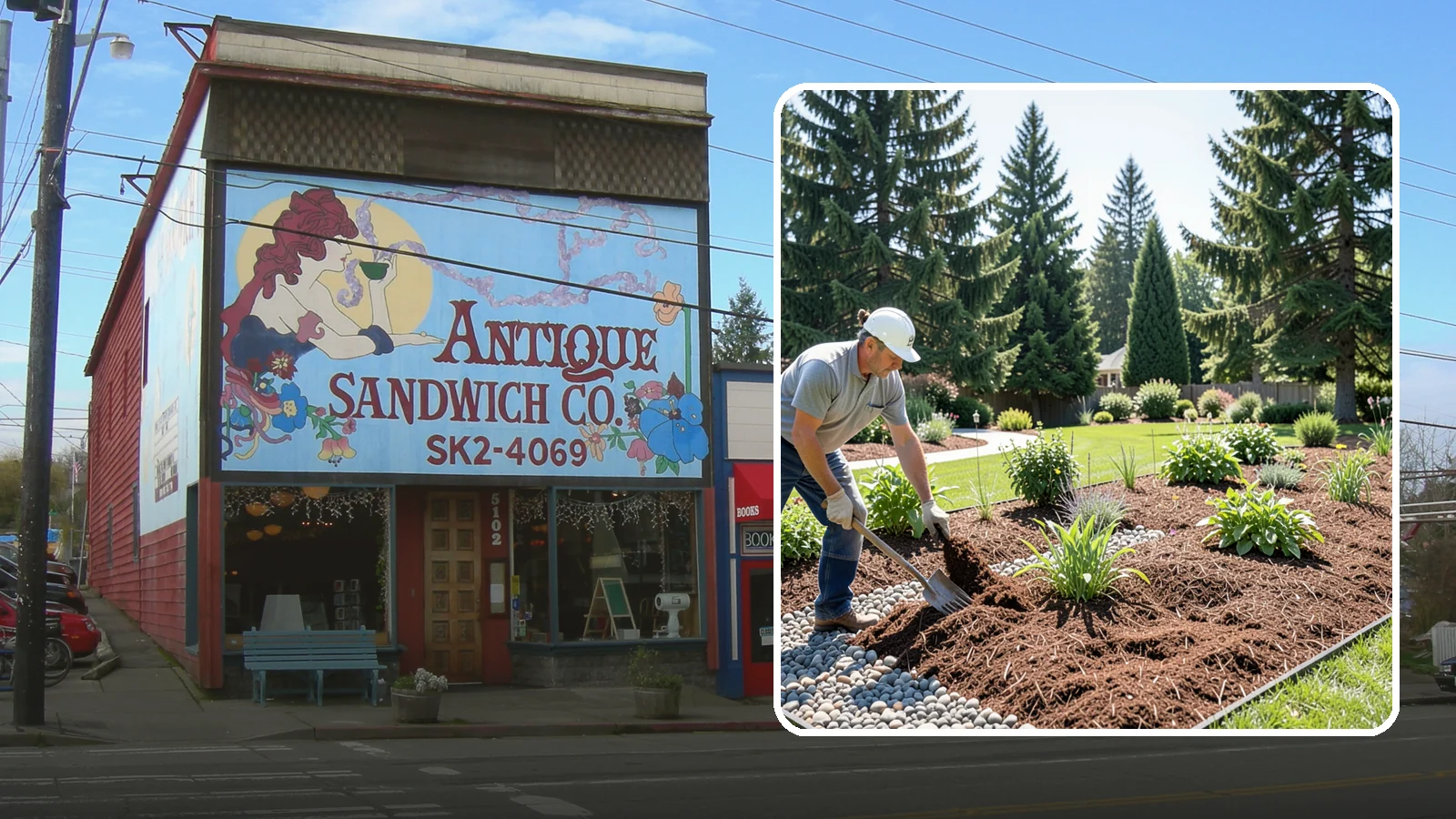 Mulch Replacement in Ruston, Pierce County, WA - Full removal and reinstall of organic mulch to rebuild healthy, moisture-balanced beds.