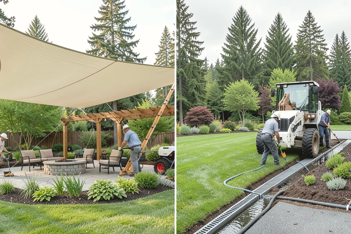Mulch Replacement in Ruston, Pierce County, WA - Excavate and haul the fully decomposed old mulch