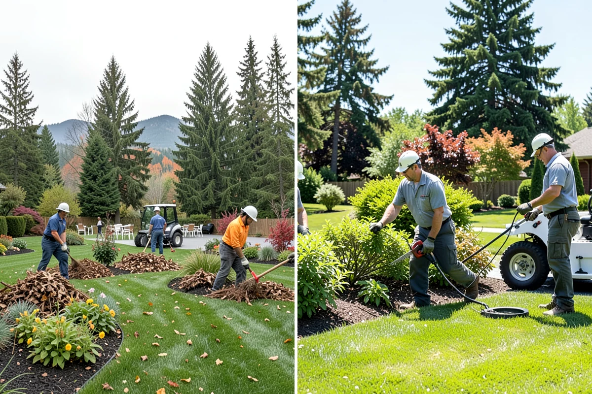Mulch Replacement in SeaTac, King County, WA - Excavate and haul the fully decomposed old mulch
