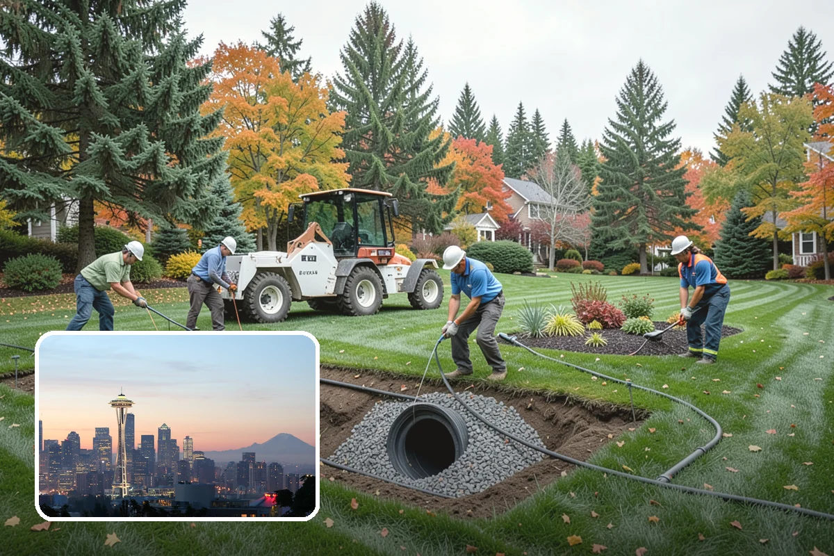 Mulch Replacement in Seattle, King County, WA - Rebuilds soil structure as the fresh organic layer decomposes