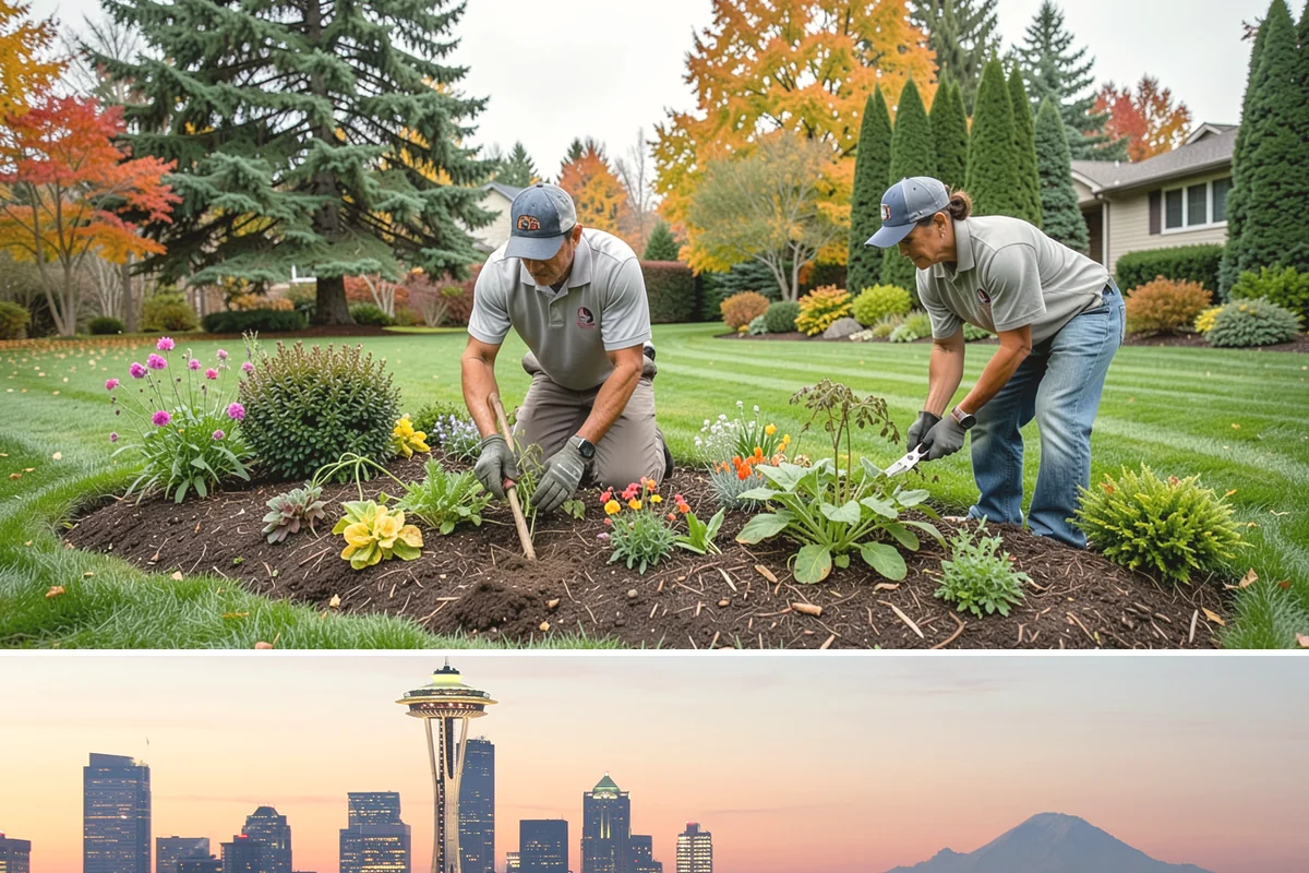Mulch Replacement in Seattle, King County, WA - Late spring is prime, once soil has warmed and drained, though a fall installation also shields roots ahead of the first hard...