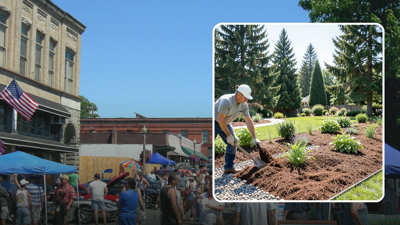 Mulch Replacement in Snohomish, Snohomish County, WA - Full removal and reinstall of organic mulch to rebuild healthy, moisture-balanced beds.