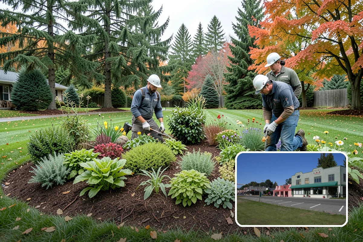 Mulch Replacement in Snoqualmie, King County, WA - Rebuilds soil structure as the fresh organic layer decomposes