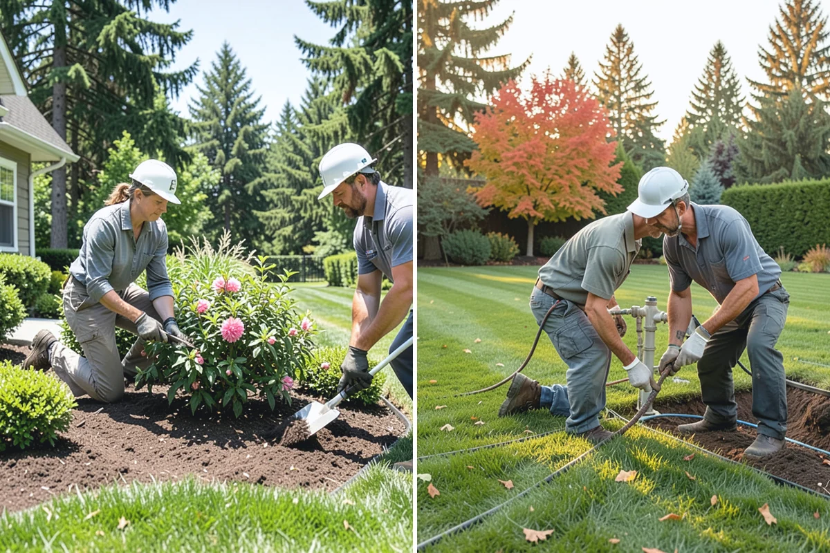 Mulch Replacement in South Prairie, Pierce County, WA - Excavate and haul the fully decomposed old mulch