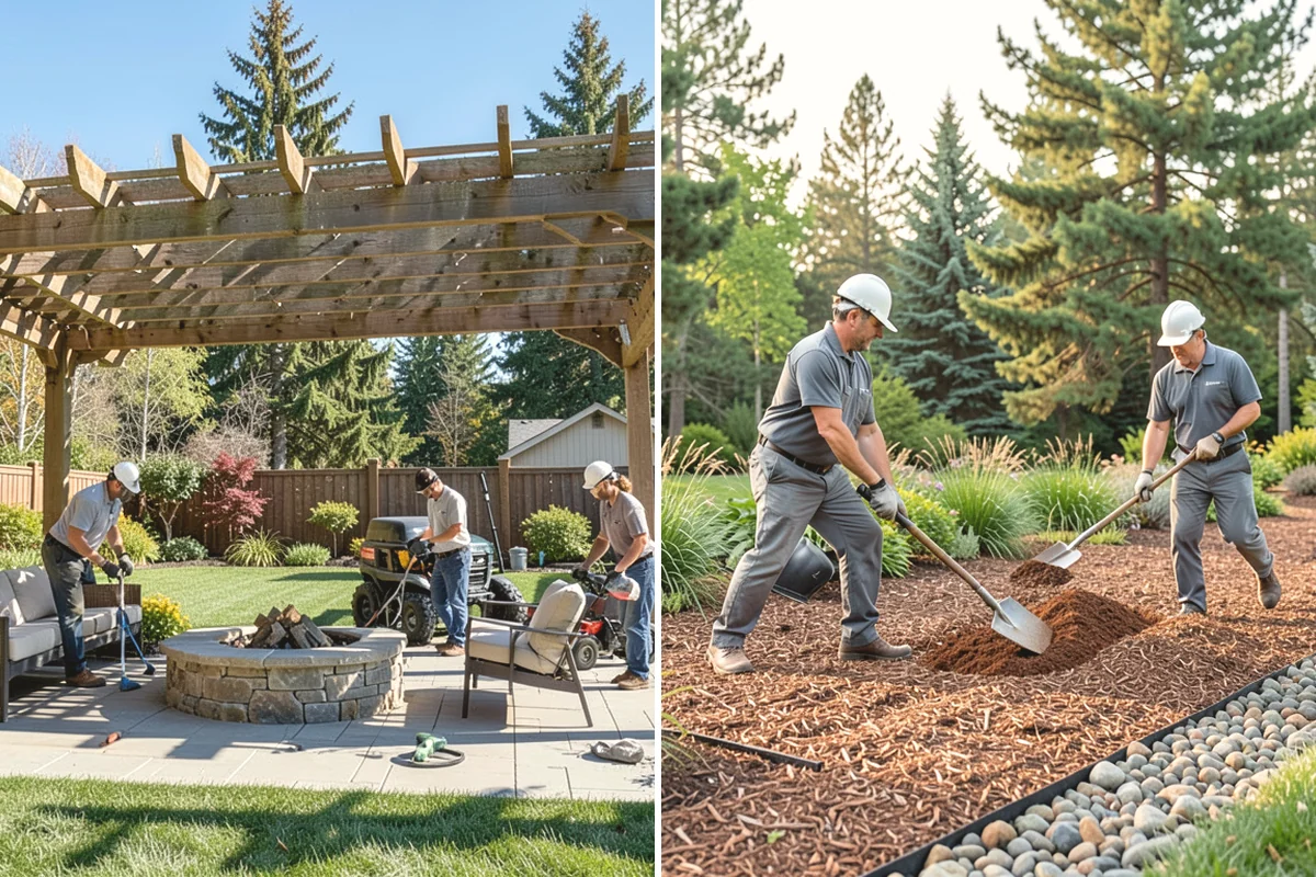 Mulch Replacement in Steilacoom, Pierce County, WA - Excavate and haul the fully decomposed old mulch