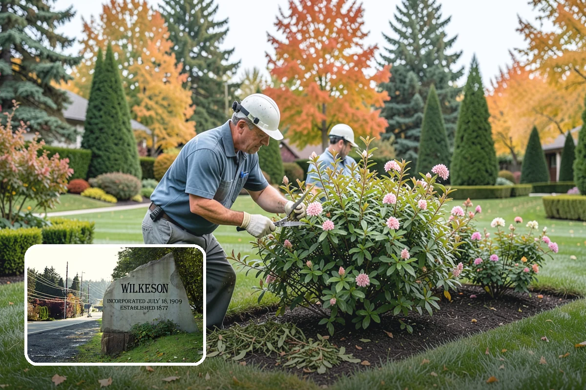 Mulch Replacement in Wilkeson, Pierce County, WA - Rebuilds soil structure as the fresh organic layer decomposes