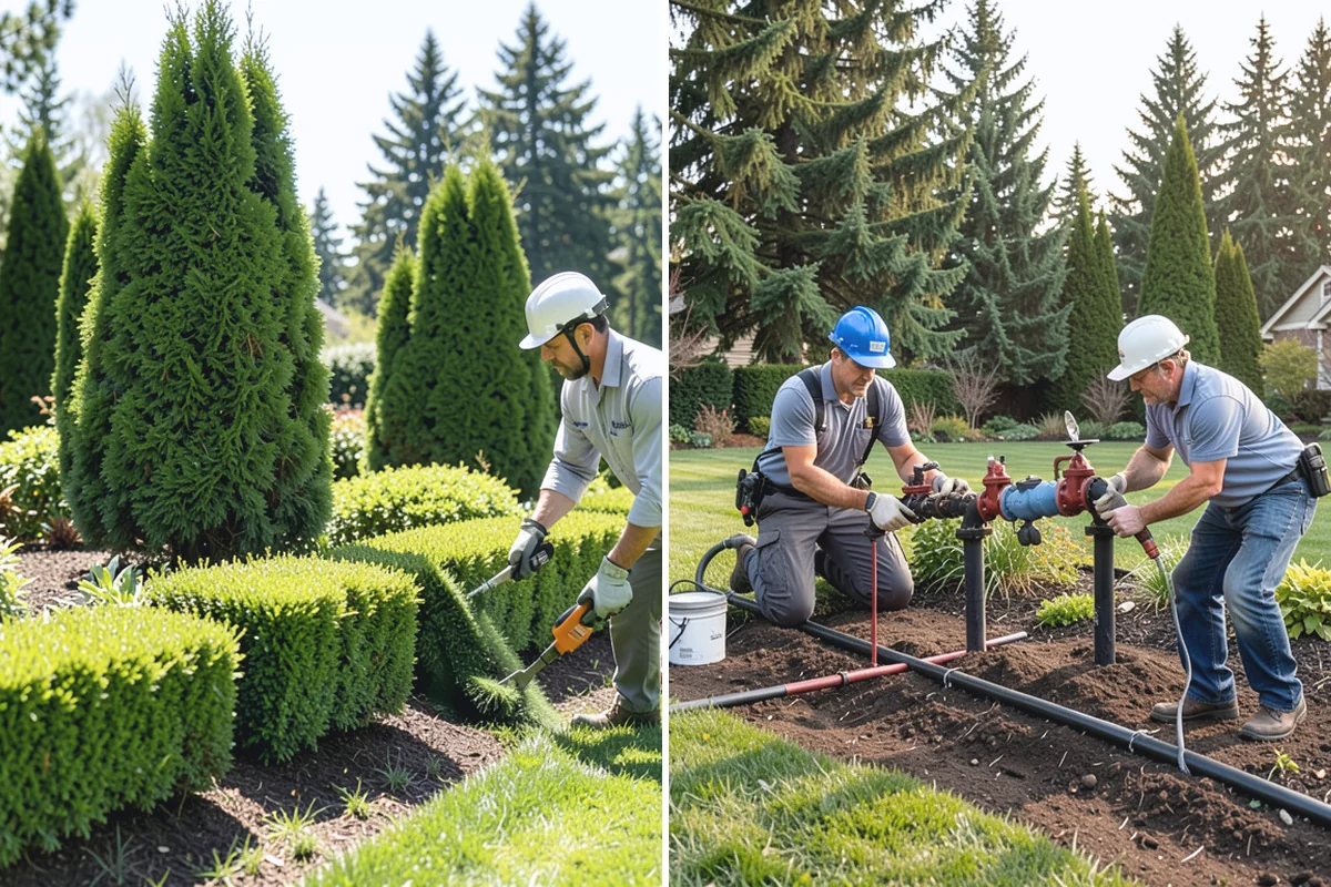 Mulch Replacement in Woodinville, King County, WA - Excavate and haul the fully decomposed old mulch