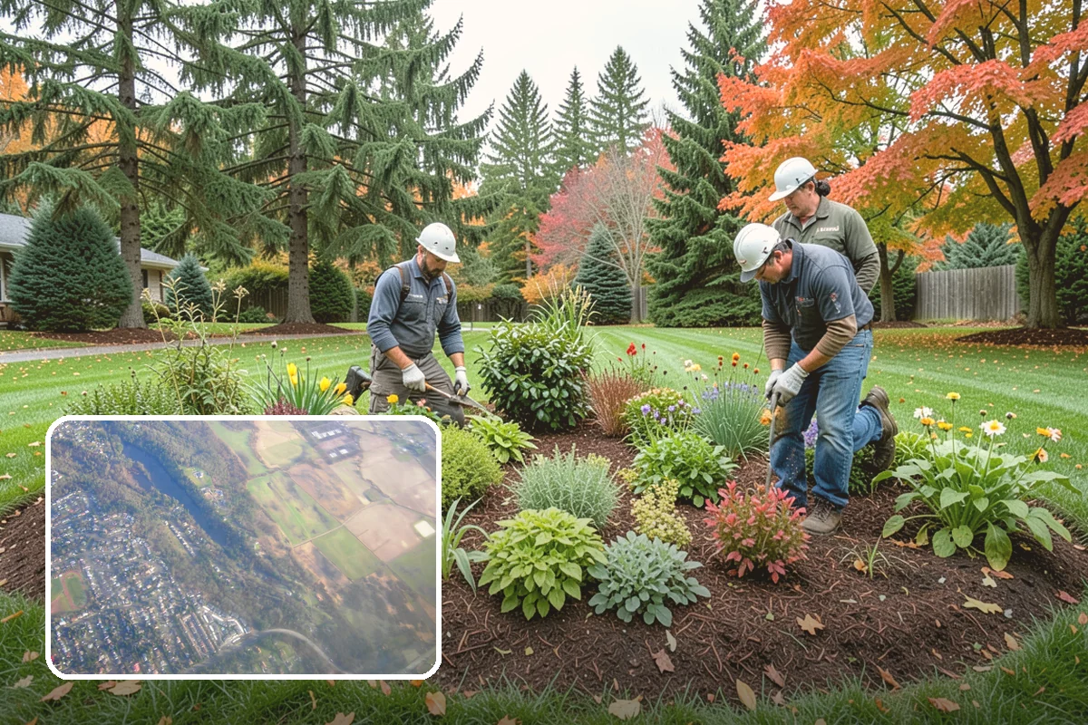 Nandina Pruning in Algona, King County, WA - Preserves the natural layered, tiered form of the plant