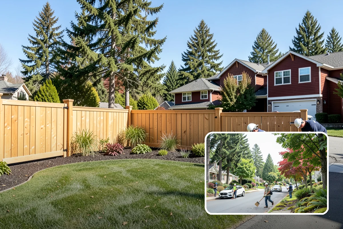 Nandina Pruning in Beaux Arts Village, King County, WA - Preserves the natural layered, tiered form of the plant