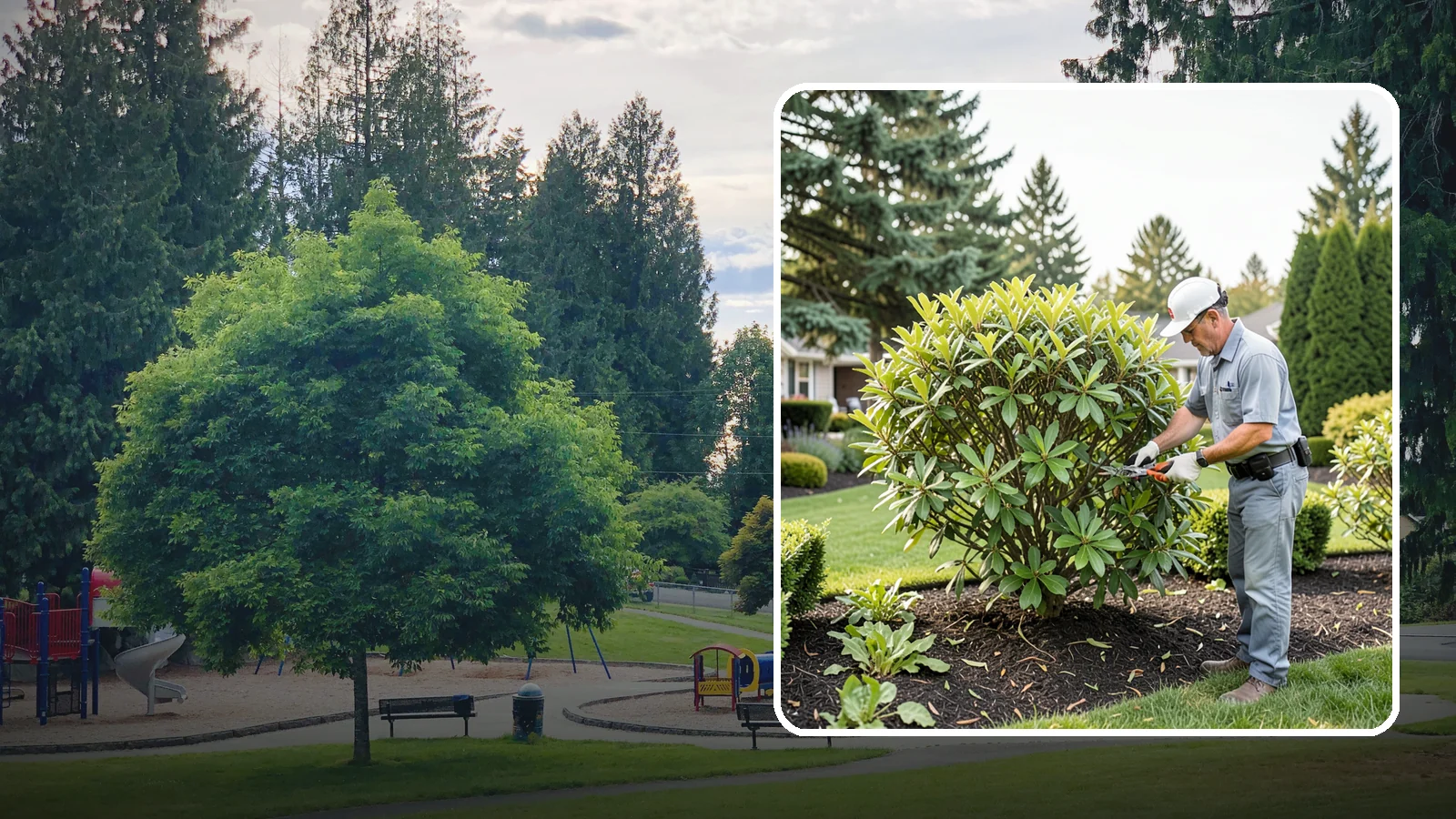 Nandina Pruning in Bonney Lake, Pierce County, WA - Cane-by-cane thinning of nandina to renew the plant, control height, and maintain its graceful, layered appearance.