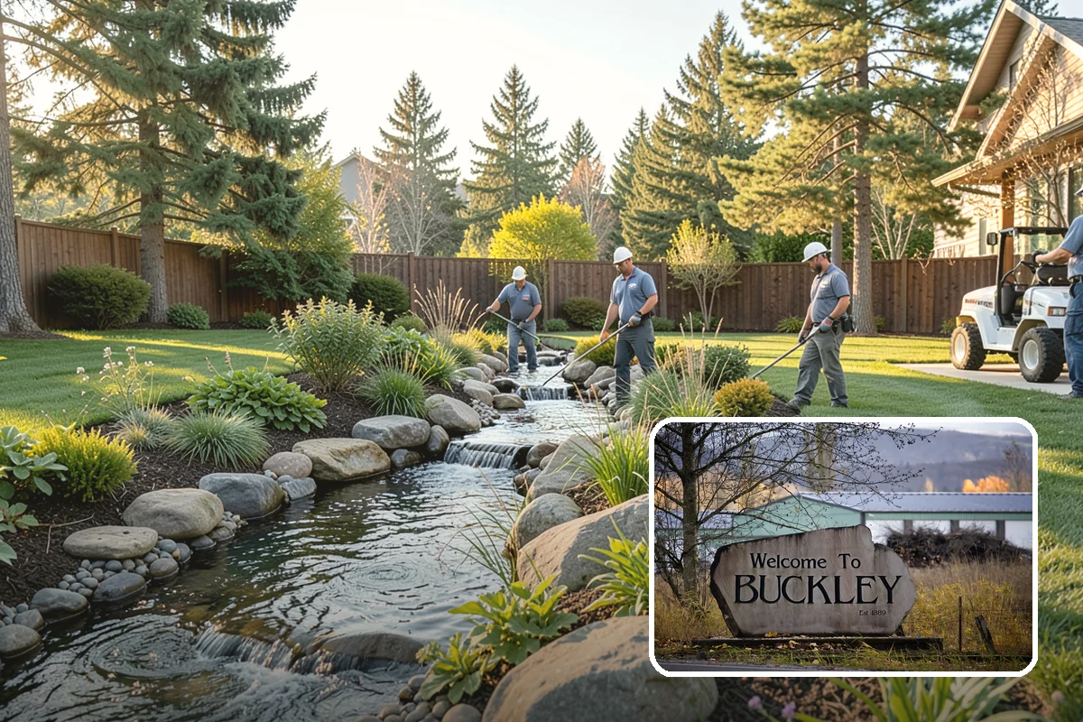 Nandina Pruning in Buckley, Pierce County, WA - Preserves the natural layered, tiered form of the plant