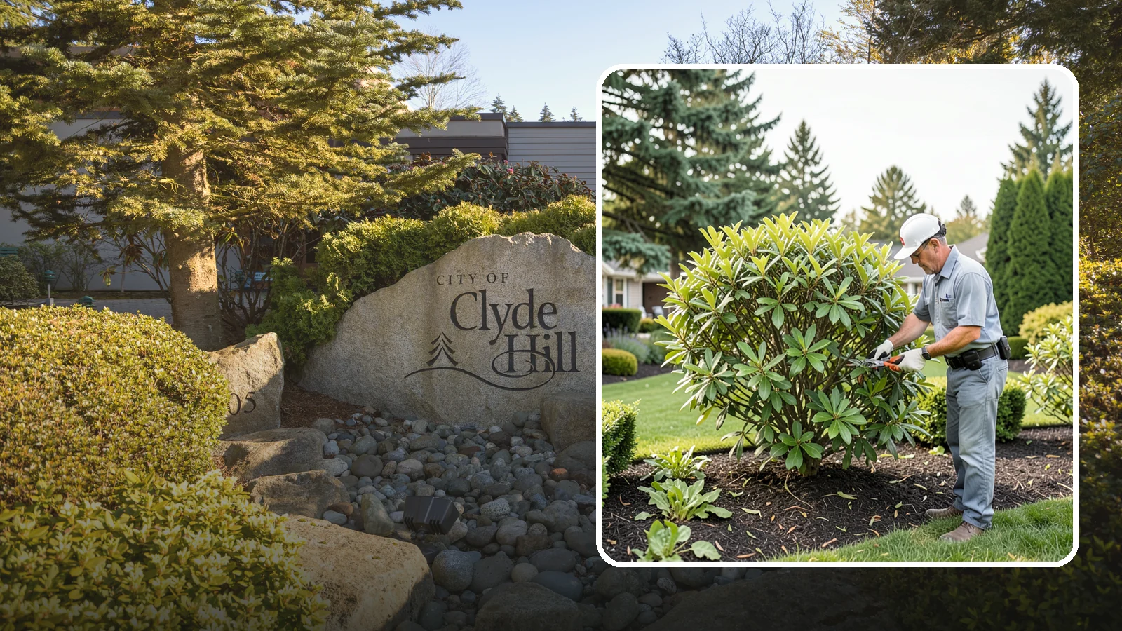 Nandina Pruning in Clyde Hill, King County, WA - Cane-by-cane thinning of nandina to renew the plant, control height, and maintain its graceful, layered appearance.
