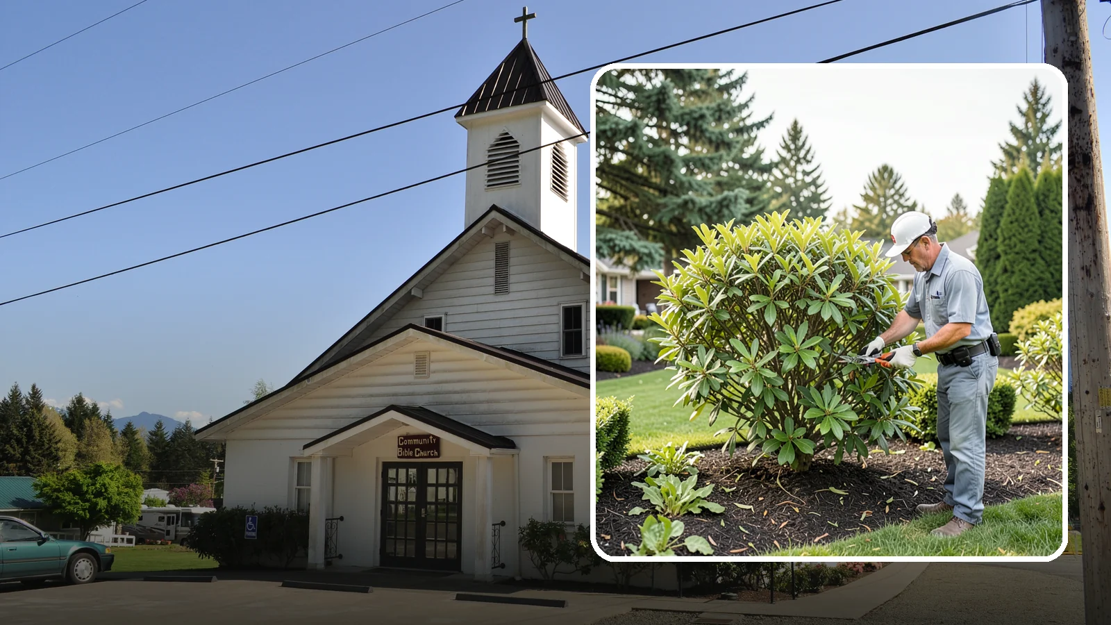 Nandina Pruning in Concrete, Skagit County, WA - Cane-by-cane thinning of nandina to renew the plant, control height, and maintain its graceful, layered appearance.