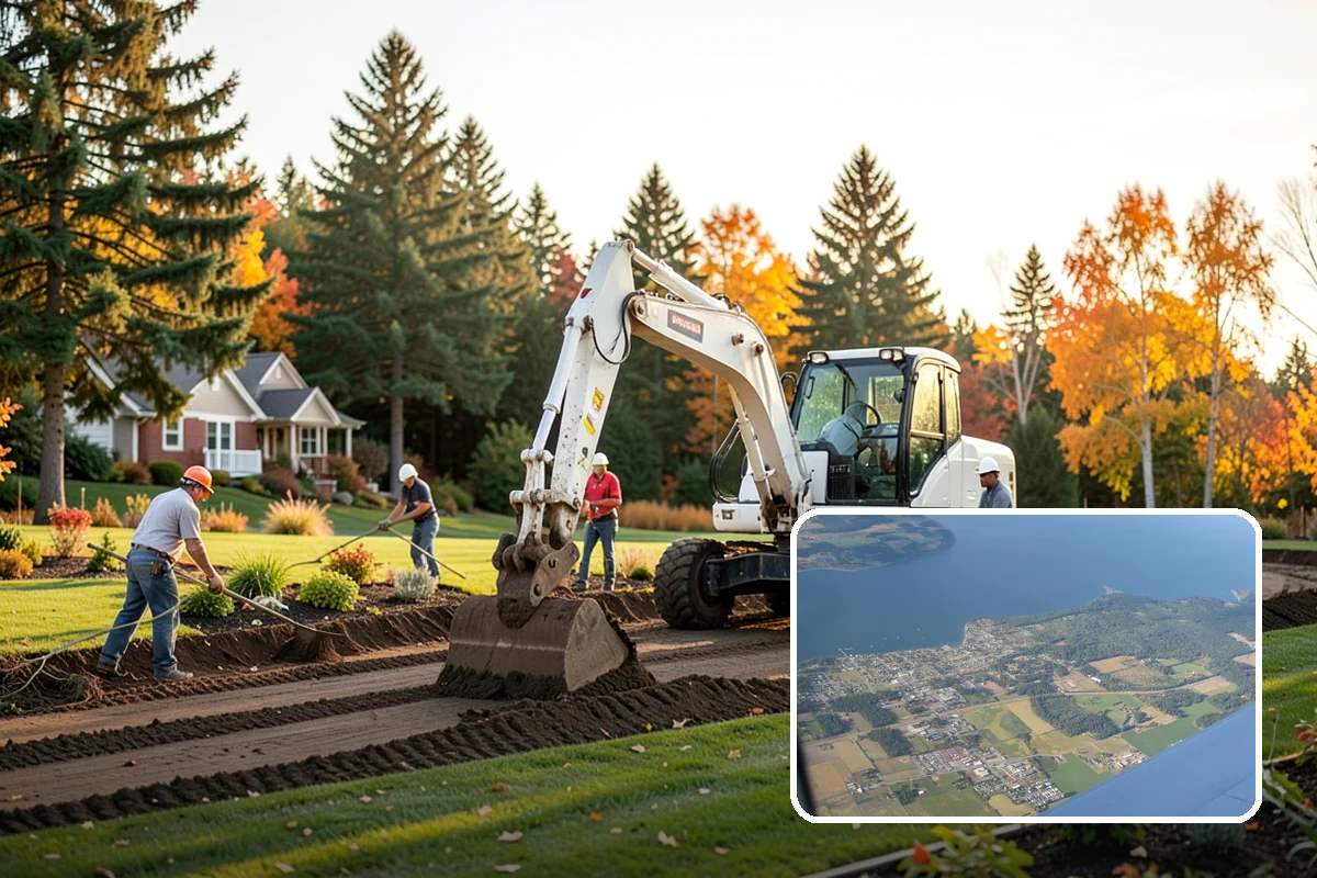 Nandina Pruning in Coupeville, Island County, WA - Preserves the natural layered, tiered form of the plant