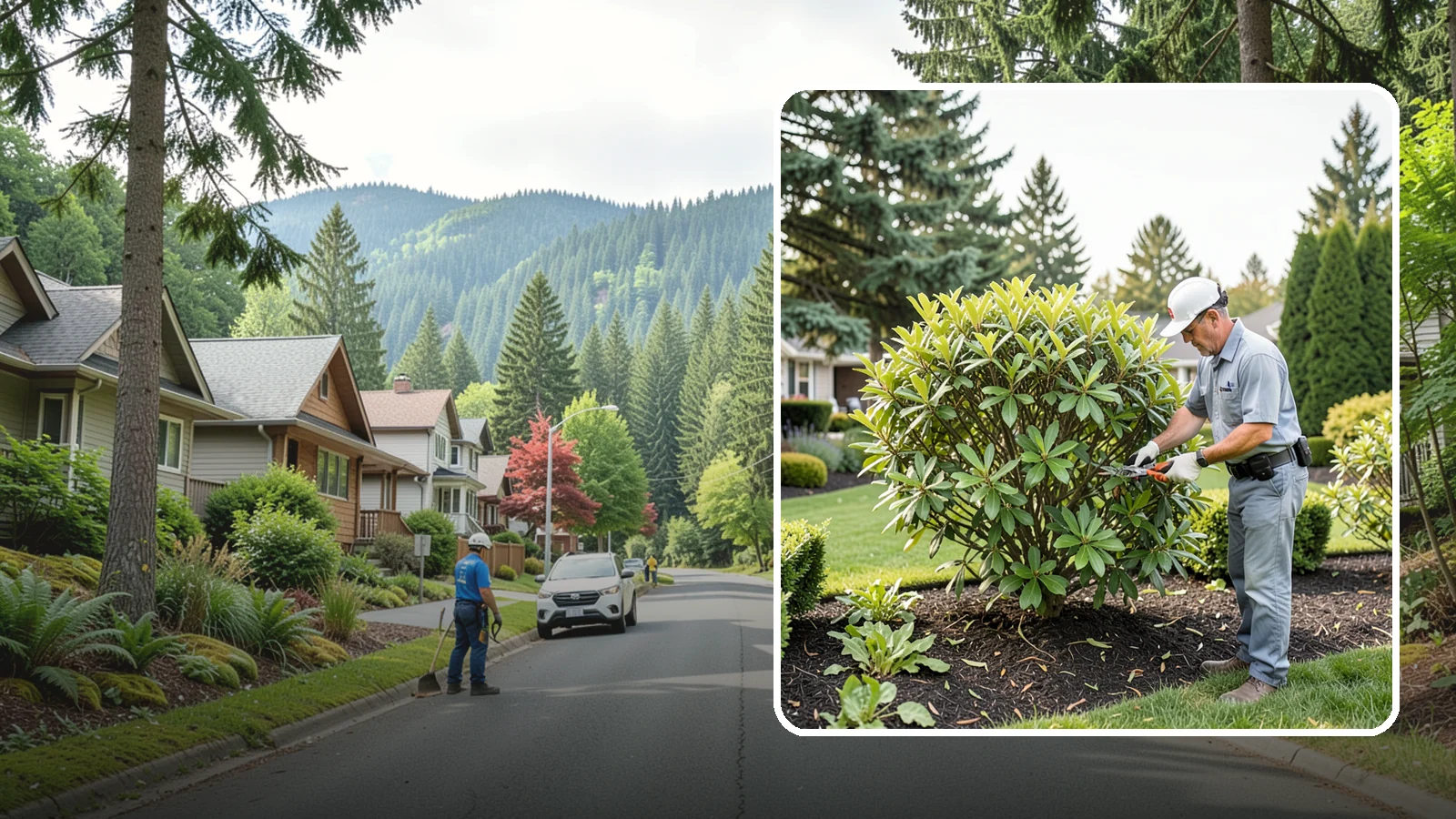 Nandina Pruning in Darrington, Snohomish County, WA - Cane-by-cane thinning of nandina to renew the plant, control height, and maintain its graceful, layered appearance.