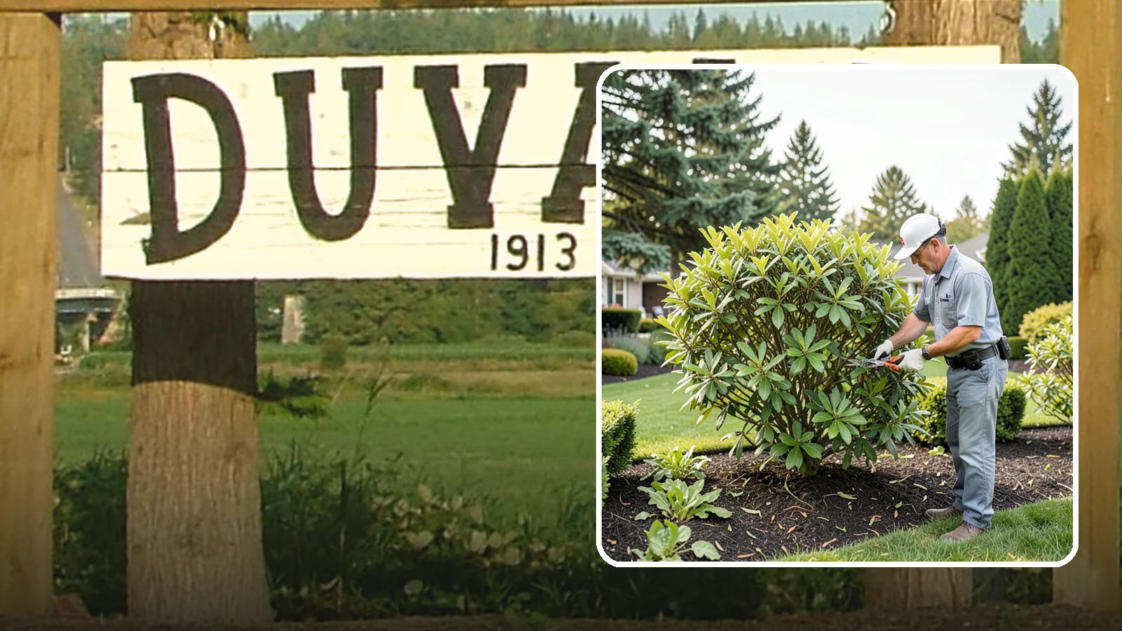 Nandina Pruning in Duvall, King County, WA - Cane-by-cane thinning of nandina to renew the plant, control height, and maintain its graceful, layered appearance.