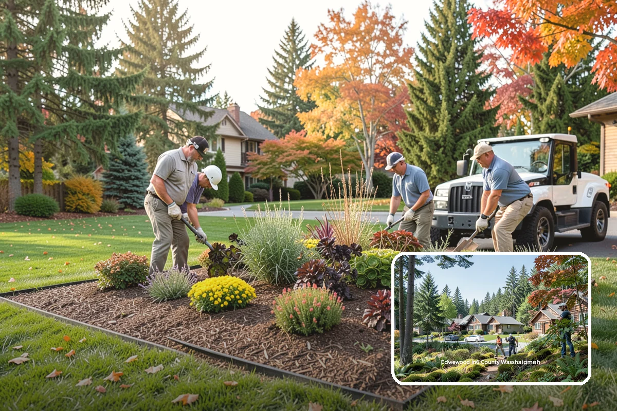 Nandina Pruning in Edgewood, Pierce County, WA - Preserves the natural layered, tiered form of the plant