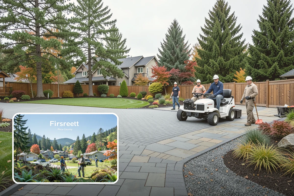 Nandina Pruning in Fircrest, Pierce County, WA - Preserves the natural layered, tiered form of the plant