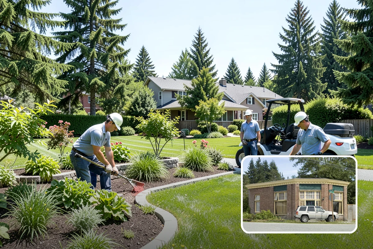 Nandina Pruning in Hamilton, Skagit County, WA - Preserves the natural layered, tiered form of the plant