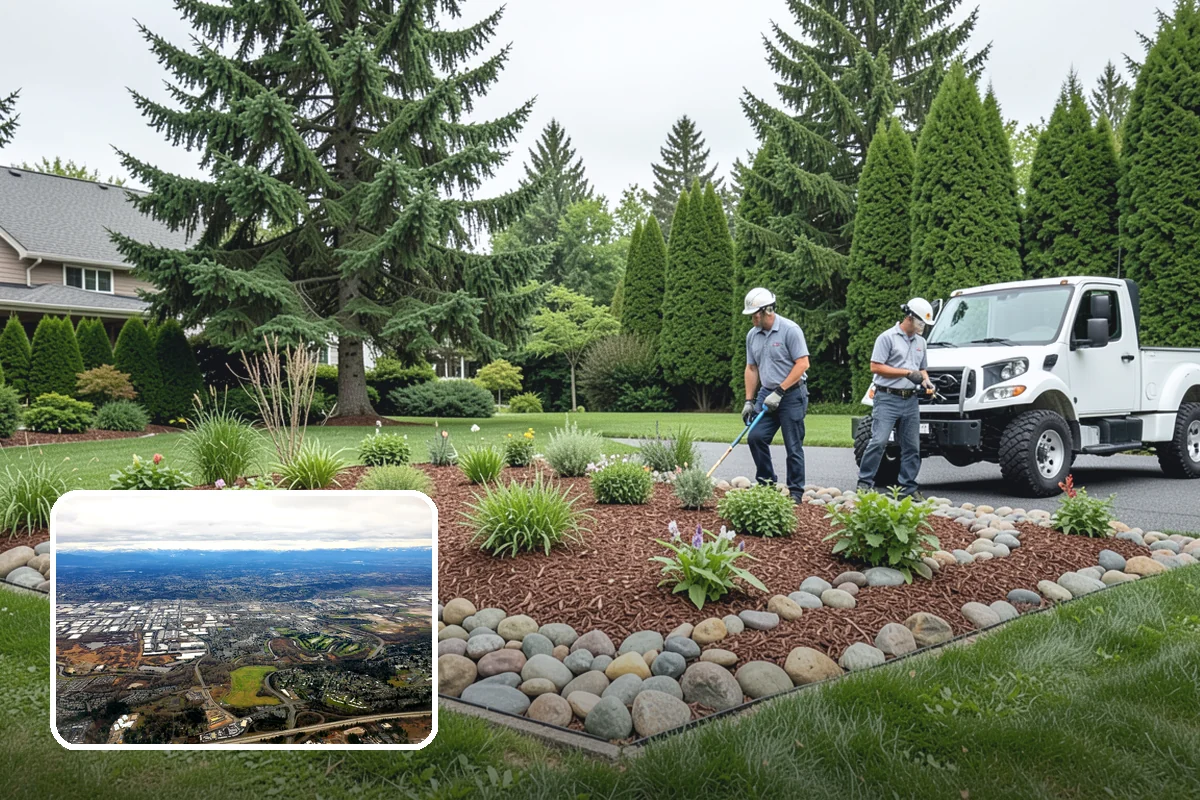 Nandina Pruning in Kent, King County, WA - Preserves the natural layered, tiered form of the plant